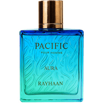 RAYHAAN Pacific Aura Eau De Parfum Spray for Men, 3.4 oz / 100ml