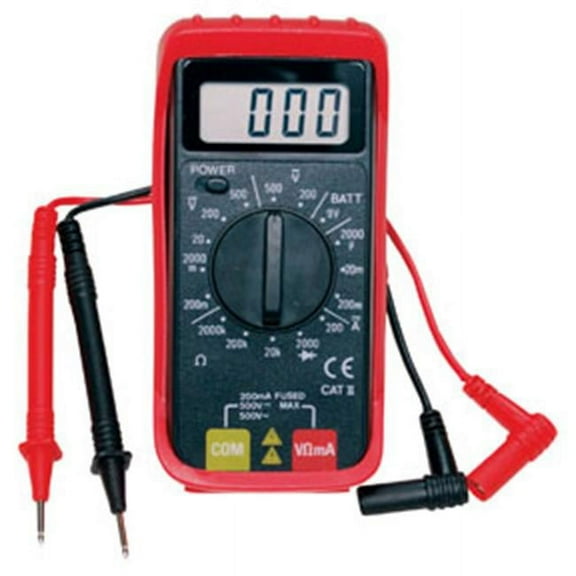 Digital Pocket Multimeter with Protective Holster