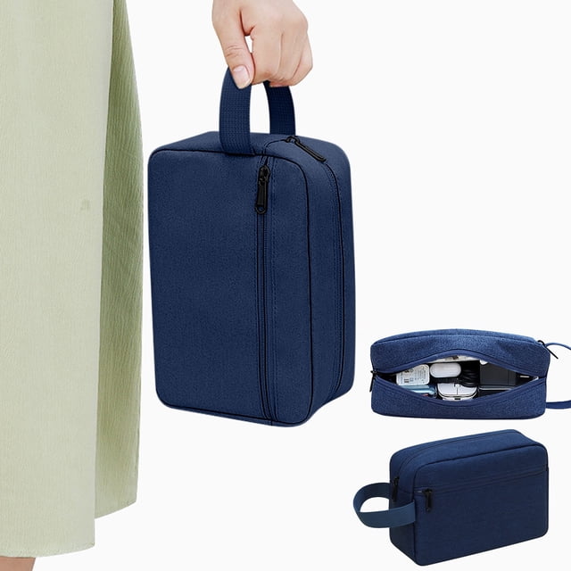 Bolsa de almacenamiento de accesorios digitales Partición Cómodo almacenamiento portátil Ratón Cable de datos Banco de energía móvil Impermeable Bolsa organizadora Almacenamiento digital