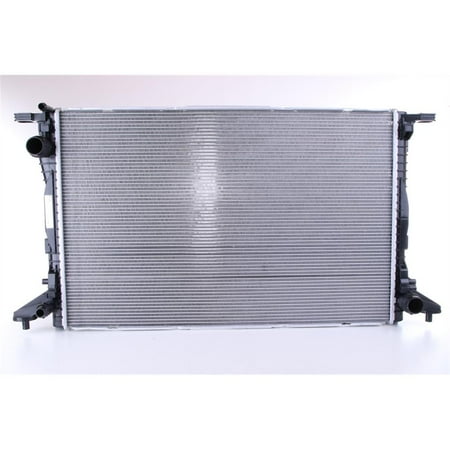 Radiator Compatible with 2017-2023 Audi Q7 2.0L TFSI Turbo I4 3.0L TFSI V6 Premium Plus Prestige Quattro AWD Plastic Aluminum Crossflow Direct Fit Replacement Replaces 8W0121251N