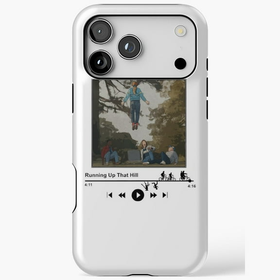 Running Up That Hill Max Stranger TV Case for iPhone 11 12 13 14 15 16 17 Pro Max