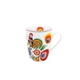 thumbnail image 2 of Polish Folk Art Porcelain Bullet Mug, 380ml - Rooster, 2 of 5