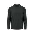 thumbnail image 5 of Fnooota Men's Thermal Tops, Fall Winter Mock Neck Casual Long Sleeve Base Layer Clothing Dark Gray Size S-3XL, 5 of 5