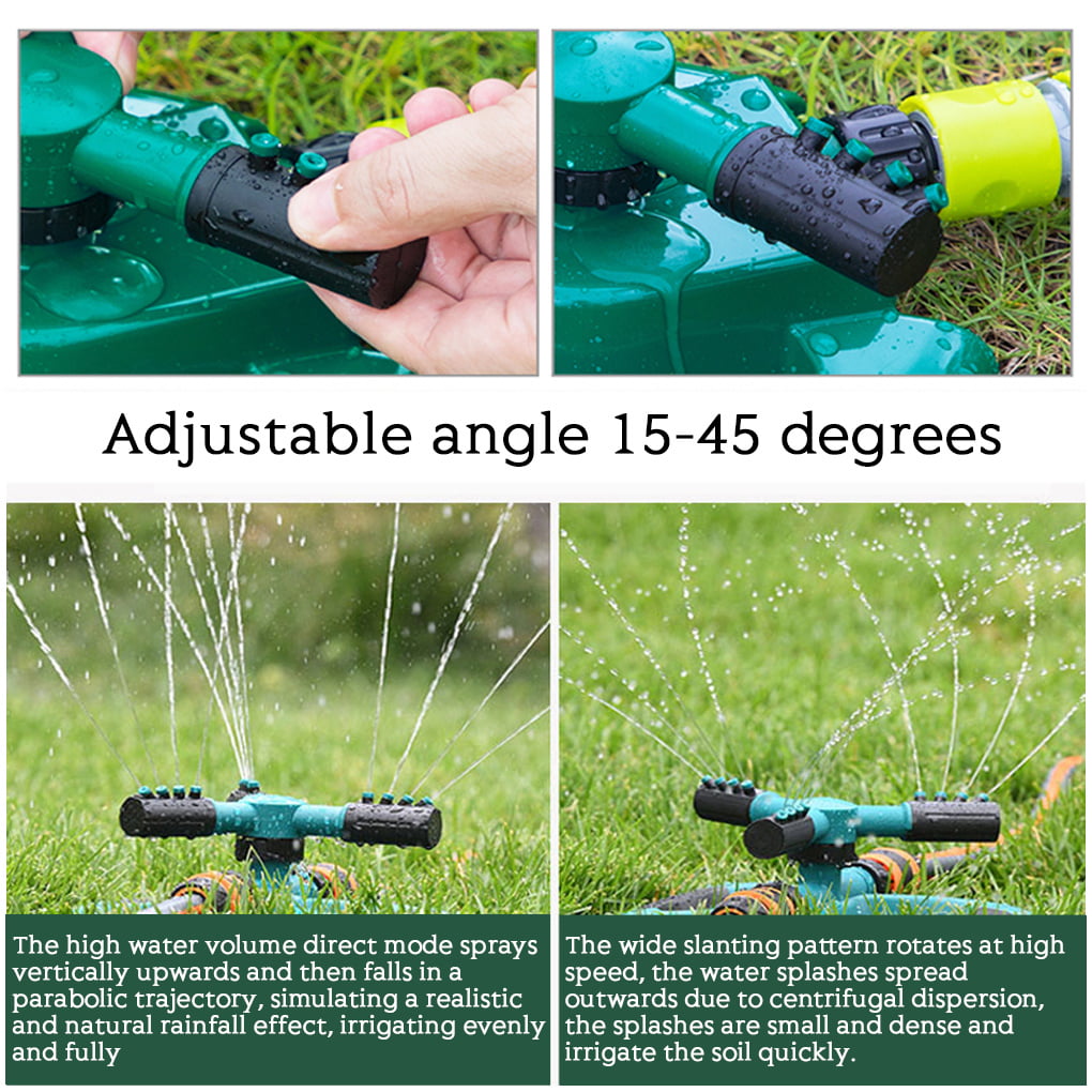 Sprinkler Garden Lawn Irrigation Tools Rotating Plant Drippers Spray I0N9 
