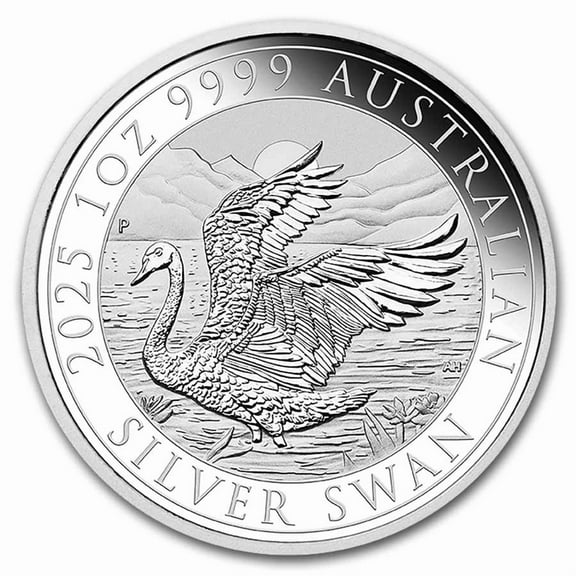 2025 Australia 1 oz Silver Swan BU