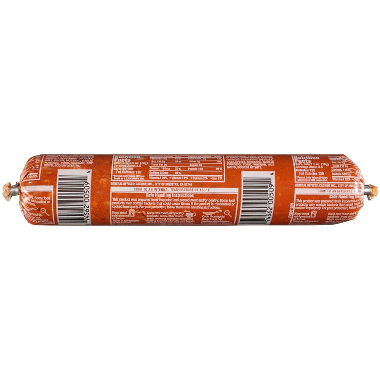 Cacique Pork Chorizo, 9 oz (Refrigerated)
