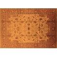 thumbnail image 1 of Ahgly Company Indoor Rectangle Oriental Orange Industrial Area Rugs, 7' x 10', 1 of 4