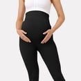 thumbnail image 4 of Iyufng Maternity Yoga Pants Stretchy Seamless Sports Casual Leggings for Outdoor Wear, 4 of 5