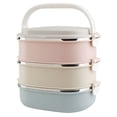 thumbnail image 2 of TIMIFIS Bento Box School Supplies Portable Japanese stainless steel lunch box, 2 of 4
