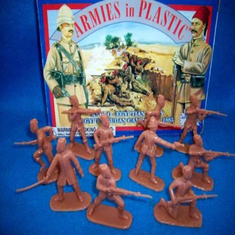 Armies in plastic 5633-anglo-egyptian Camel corps-Égypte & Soudan 1885 kaki 