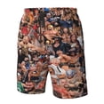 thumbnail image 5 of Men's Wres-Tler W-W,E Swim Trunks Hawaiian Bathing Mesh Lining Suit Swimsuits Beach Shorts with Pockets, 5 of 8