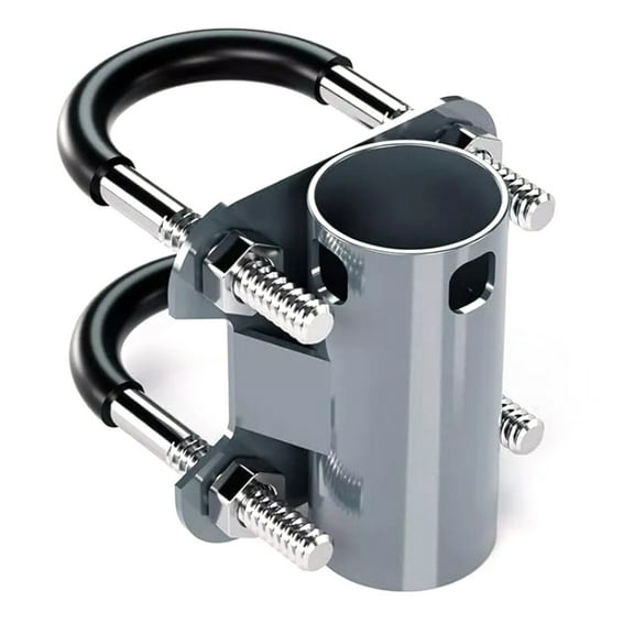 Starlink Dish Antenna Mounting Bracket Versatile U-Bracket with Double U-Bolt for Secure Fixing on Multiple Platforms, Metal Build