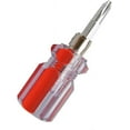 thumbnail image 4 of CONSTR Phillips Screwdriver - 2 in 1 Interchangeable Bidirectional Cross Flat Head Screwdriver DIY Repair Tool Red, 4 of 5