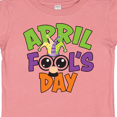 thumbnail image 4 of Inktastic April Fools Day with Funny Face Replacing O Boys or Girls Baby T-Shirt, 4 of 5