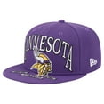 thumbnail image 3 of Men's New Era Purple Minnesota Vikings  Oversized 59FIFTY Fitted Hat, 3 of 5