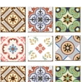 thumbnail image 4 of DOLITY 20 Pieces Bohemia Mosaic Wall Tiles Sticker Floor Sticker Home Kitchen Oil B 15x15cm, 4 of 9