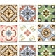thumbnail image 4 of 20 adhesivos para azulejos de suelo, adhesivos decorativos para pared, 10,2 x 10,2 cm, autoadhesivos B 15x15cm, 4 of 9