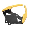 thumbnail image 3 of 1 Pair Motorbike Rear Seat Pillion Passenger Grab Rail Bars Handle Armrest Trim Gold Tone for Honda MSX125 M3, 3 of 6