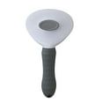 thumbnail image 4 of Self-Cleaning Slicker Brush for Dogs & Cats – Removes Loose Hair & Mats, Ergonomic Handle, 4 of 10