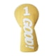thumbnail image 4 of Funda de madera para palos de golf, cuello largo, piel sintética, impermeable, regalo para golfistas. No1 amarillo, 4 of 9