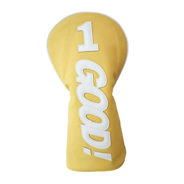 ZLight Golf Club Head Covers for Protection PU Durable Protective Sleeve Wood Headcover Number 5 Yellow Yellow Number 1