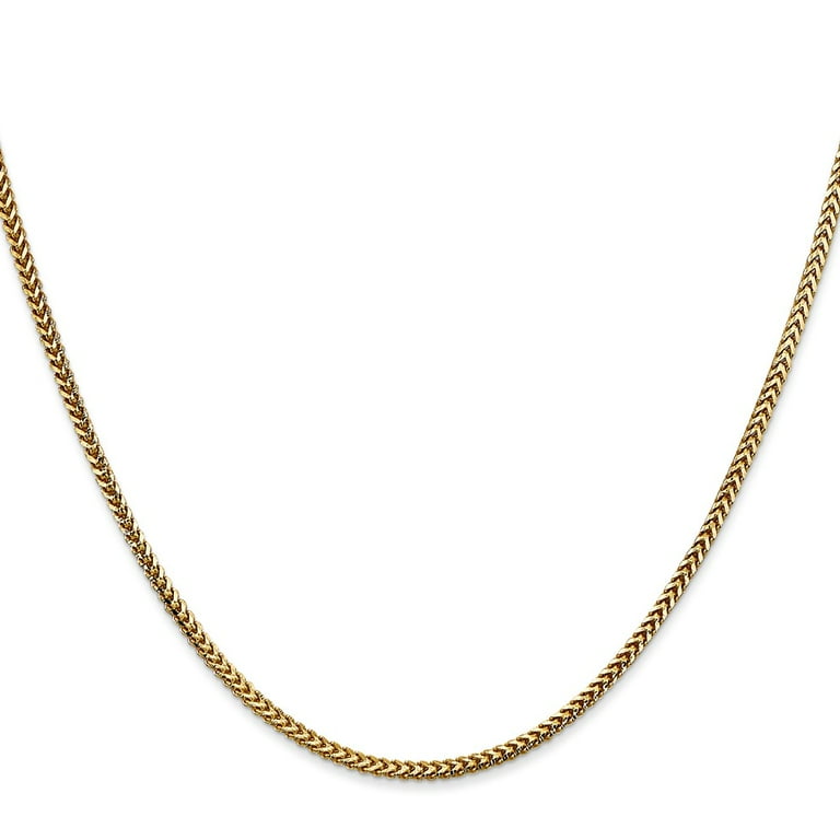 14 karat gold franco cheap chain
