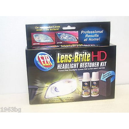 Lens Brite HD Headlight Restorer Kit