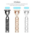 thumbnail image 2 of Compatible with Fitbit Versa Bands, Replacement Stainless Steel Strap Bling Rhinestones Diamond Bracelet Smartwatch Accessory Fits for Wrist Size 5.5- 8.1", 2 of 6
