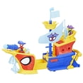 thumbnail image 2 of Set de Juego Hasbro Marvel Spidey and his Amazing Friends Barco Pirata con Telarañas y Burbujas, 2 of 5