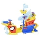 thumbnail image 2 of Set de Juego Hasbro Marvel Spidey and his Amazing Friends Barco Pirata con Telarañas y Burbujas, 2 of 5