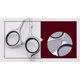 thumbnail image 5 of Juego de tijeras profesionales para cortar el cabello, 2 piezas, acero inoxidable 440C, tijeras de barbero y tijeras de entresacar, 15 cm, color plata., 5 of 5