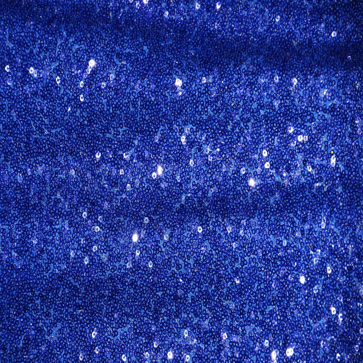 Glitz Stretch Mini Sequin Fabric Navy Blue, by the yard