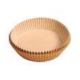 thumbnail image 3 of TOOAD 50pcs accessoires de friteuse à air jetable antiadhésif papier cuisson outil de cuisine, 3 of 5