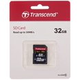 thumbnail image 1 of Transcend Carte Mémoire Flash SDHC Classe 10 de 32 Go jusqu'à 30 Mo/s (TS32GSDHC10), Bleu, 1 of 3