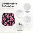 thumbnail image 6 of Haiem Lilies Flowers Women's 2 in 1 Running Shorts - Lightweight Athletic Workout Gym Yoga Breathable Sports Shorts Liner with Phone Pockets-XX-Large, 6 of 9