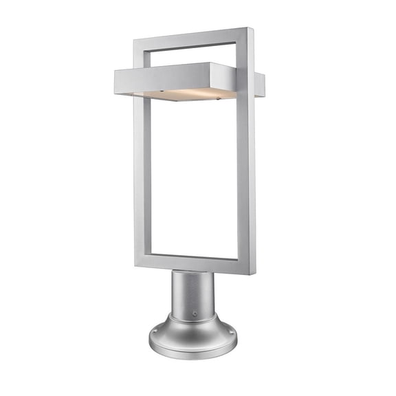 1 Light Outdoor Pier Mounted Fixture - 566PHBR-553PM-SL-LED