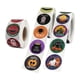 thumbnail image 1 of colaxi 3 rollos de etiquetas adhesivas de papel para decoración navideña de Halloween B, 1 of 9