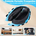 thumbnail image 3 of WOWLAND 3FT Toddler Trampoline with Handlebar for Age 1-6, Max Load 220LBS 36'' Indoor Mini Trampoline for Kids, Small Trampoline for Toddlers, Noise Free, Quick Assembly, 3 of 7