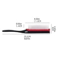 thumbnail image 5 of Classic Styling Brush 9 Rows Hair Brush For Blow Drying & Styling Detangling Separating Shaping & Defining Curls, 5 of 5