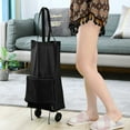 thumbnail image 3 of RYRDWP In 2 1 Foldable Shopping Cart Folding Tug Cart, 3 of 6