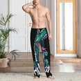 thumbnail image 6 of Lsque Hungry Tyrannosaurus Print Men's Pajama Pants, Lounge Pant - Comfortable Home Wear,Elastic Waistband, Stylish Design-Medium, 6 of 9