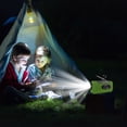 thumbnail image 4 of Emergency Crank Radio with 2000Mah Emergency Power Bank, Am/Fm/Wb Noaa Powered Radio with Alarm, Bright Flashlight, Emergency Power Bank for Cellphone, 4 of 6