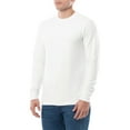 thumbnail image 4 of George Men's French Terry Long Sleeve Crew T-shirt, Sizes XS-5XL, 4 of 7