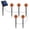 Style A, variant on Movable Joint Plastic Skeleton, 36 In Halloween Skeletion Decorations for Indoor Outdoor Halloween Decorations, Halloween Skeleton for Haunted House Decorations