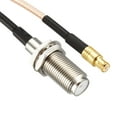 thumbnail image 3 of Uxcell RG316 Coax Cable MCX Male to F Female RF Coaxial Cable 0.5ft, 3 of 5