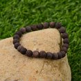 thumbnail image 2 of RSAMD Natural Gemstone Beads Buddha Head Beaded Men Womens Lava Bead Handmade Bracelet-328-4, 2 of 3