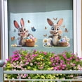 thumbnail image 6 of Easter Bunny Window Clings – Double-Sided Electrostatic Glass Stickers for Kids' Room, Doors, Nurseries & Holiday Home Decorations, 6 of 6