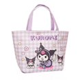 thumbnail image 4 of Handheld Large Capacity Portable Insulated Leather Picnic Bag Student Lunch Box Food Bag Hello Kitty Bag, 4 of 6