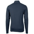 thumbnail image 3 of Men's Cutter & Buck Navy Arizona Wildcats Big & Tall Virtue Eco Pique Recycled Quarter-Zip Pullover Top, 3 of 3