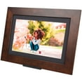Brookstone PhotoShare 10" Smart Digital Picure Frame in Espresso